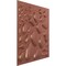 Ekena Millwork 19 5/8in. W x 19 5/8in. H Shale EnduraWall Decorative 3D Wall Panel Covers 2.67 Sq. Ft. WP20X20SLFCP - alternate 6